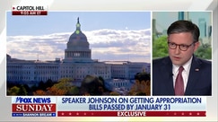 Speaker Johnson on returning to 'regular order,' slams Democrats for 'political' shutdown chaos