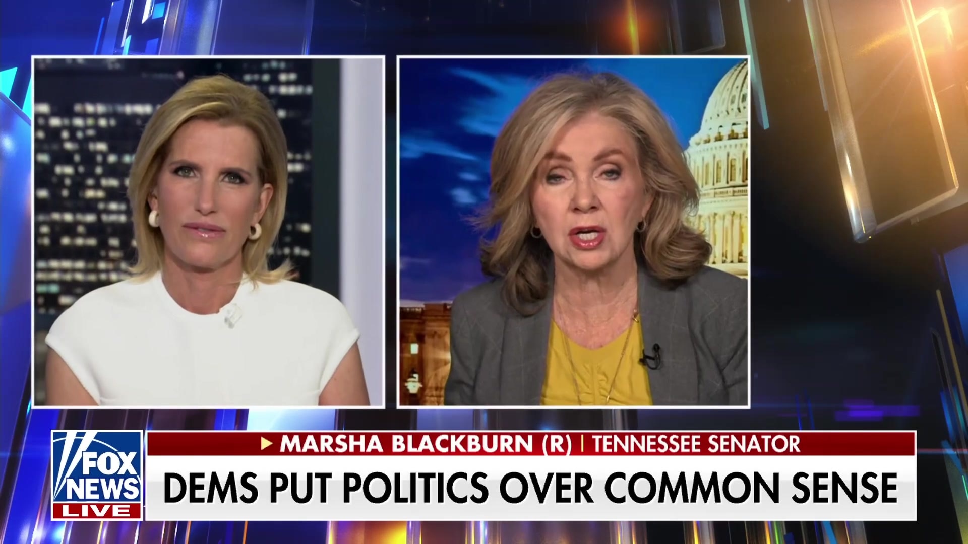 Senator Marsha Blackburn: Democrats refuse to fund vital law enforcement, jeopardizing national security and public safety