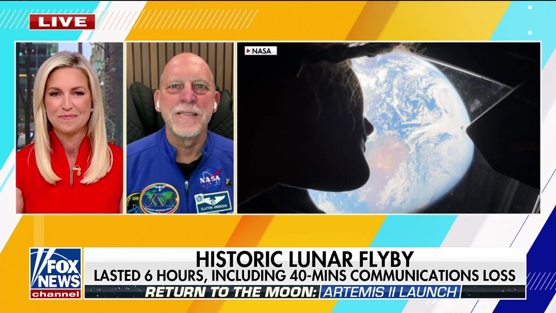 Astronaut Clayton Anderson praises Artemis II's faith message and Earth's significance