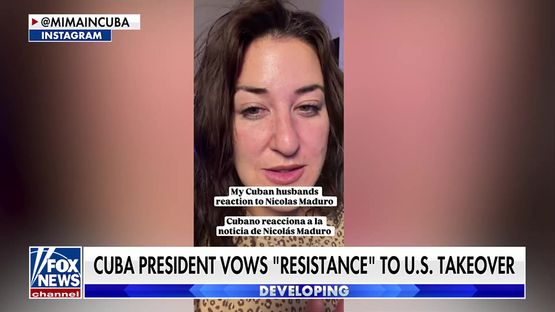 Cuban man's ecstatic reaction to Maduro's 'capture' goes viral