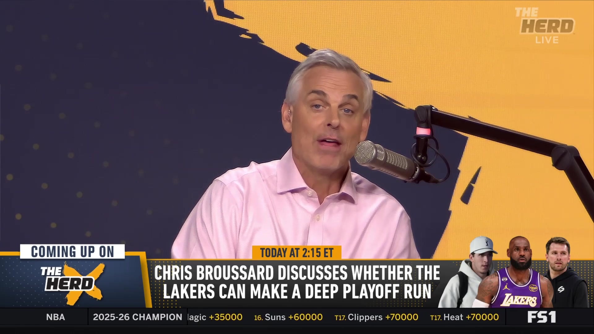 Colin Cowherd on Dodgers' Massive Local TV Revenue