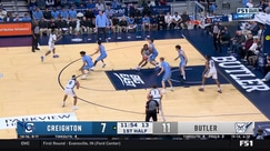 Josh Dix makes a layup