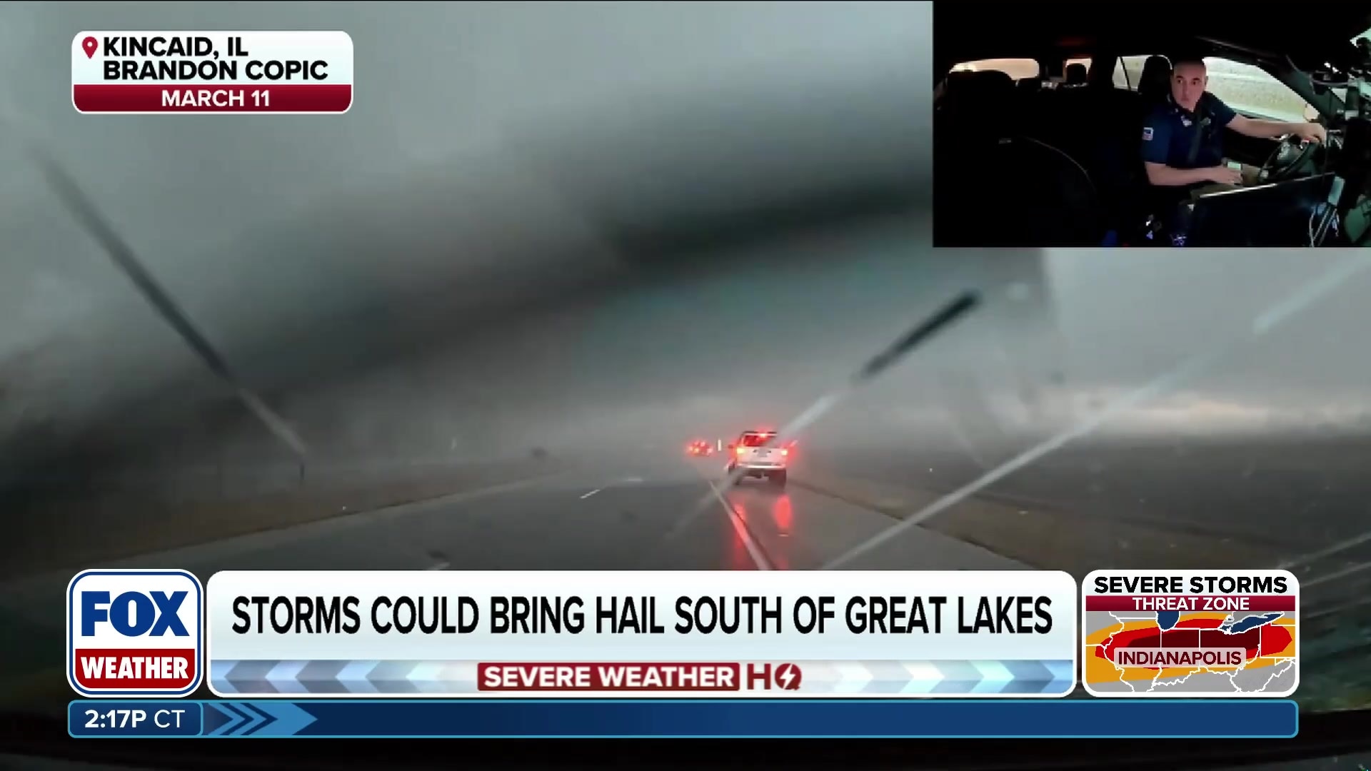 Hail size explained: from quarter to tennis ball, potential for damage