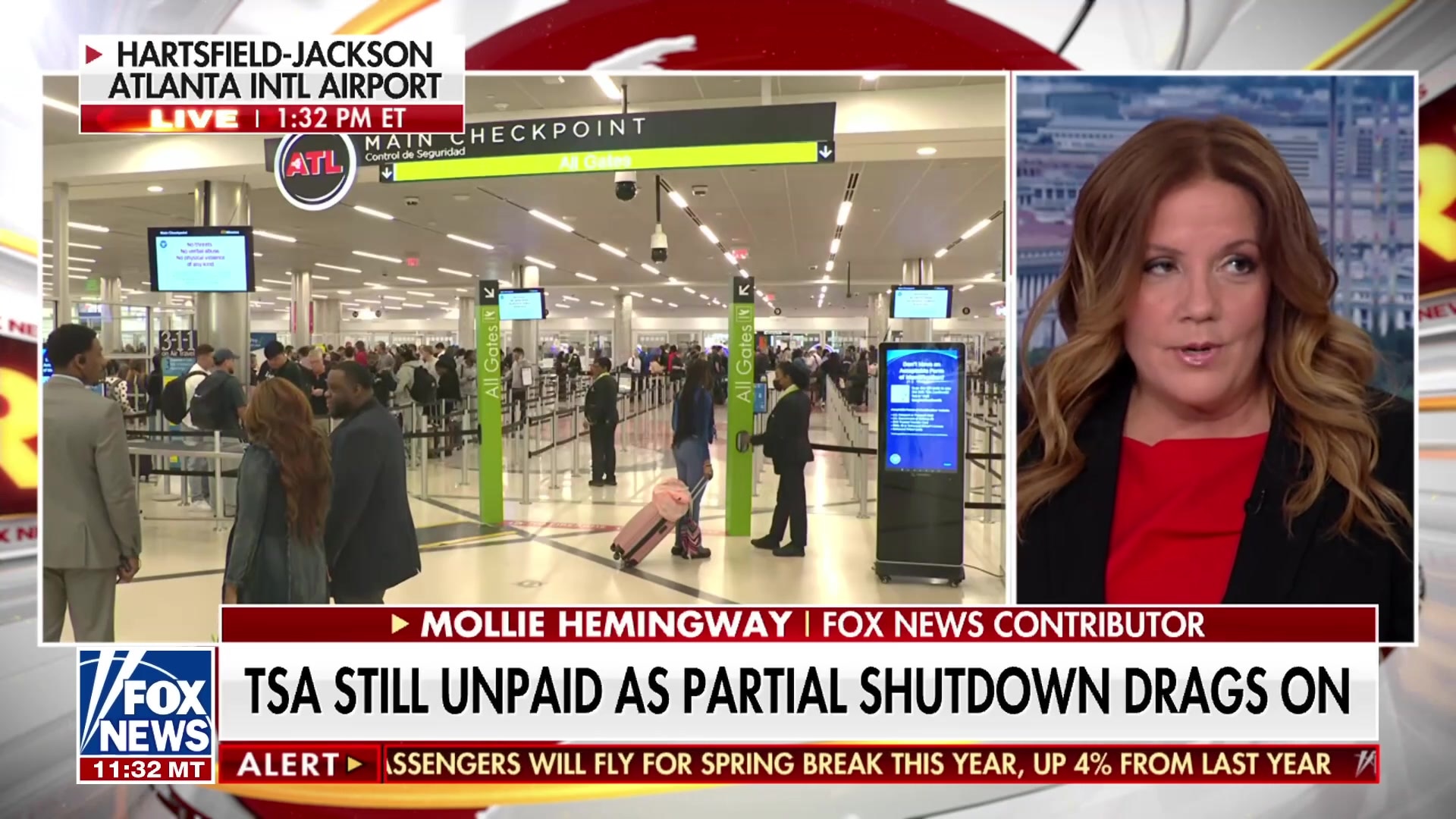 TSA agents facing unprecedented call-out rates amid government shutdown, threatening air travel