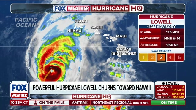 NWS Honolulu warns of considerable damage from Hurricane Lowell