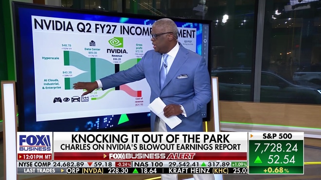 Charles Payne breaks down NVIDIA's blowout Q2 earnings report