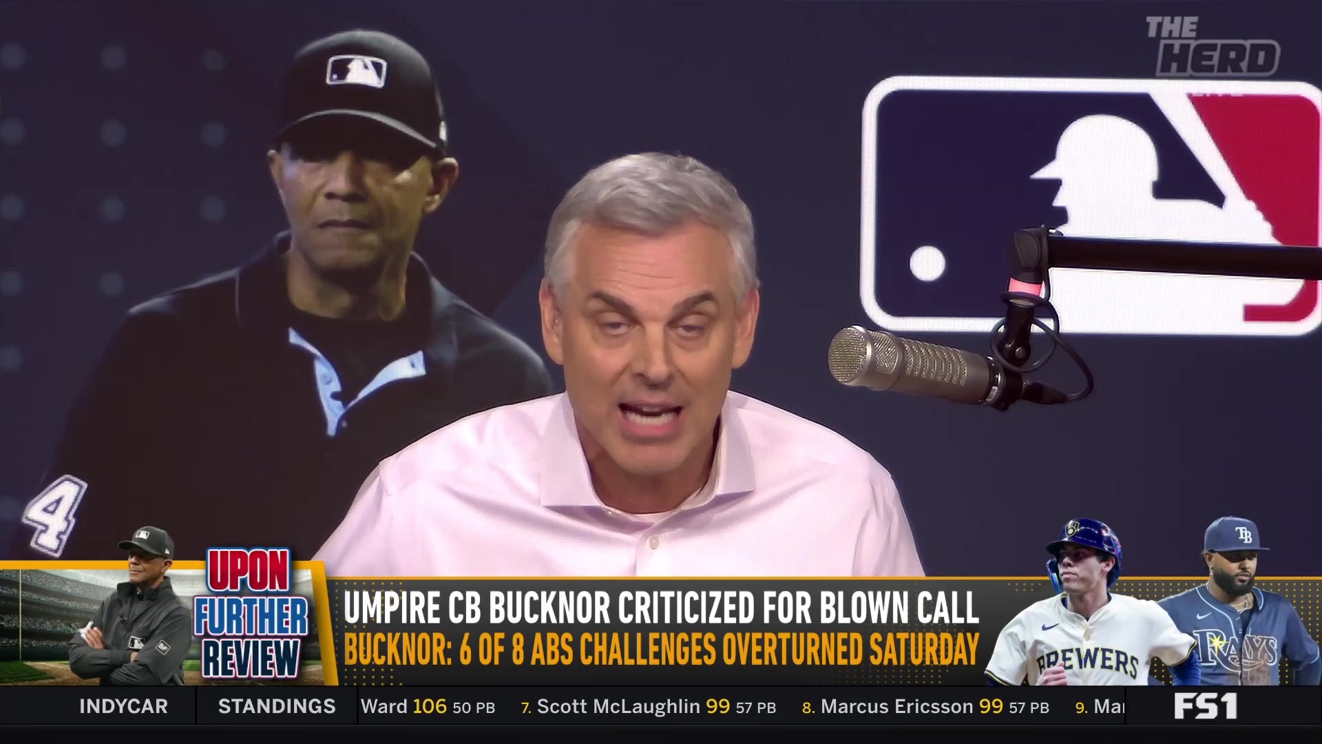 Colin Cowherd calls for umpire demotion after CB Bucknor's consistently poor performance