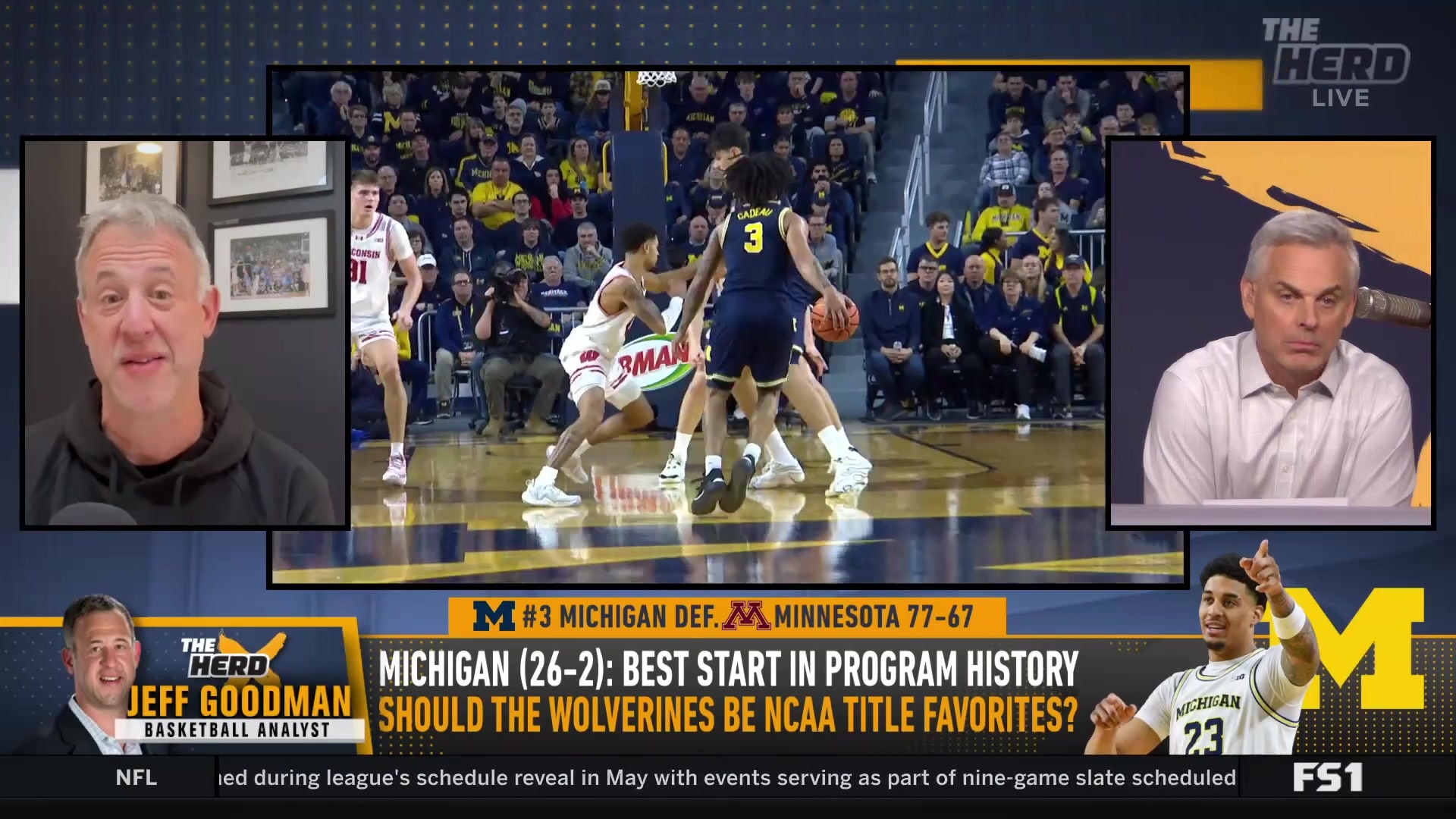 Michigan's impressive season and Dusty May's impact on recruiting bigs