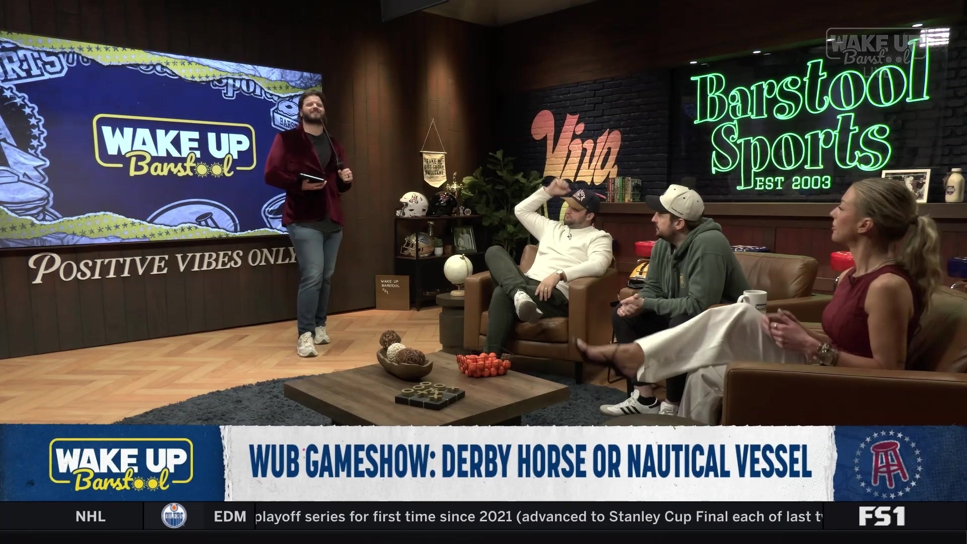 Wake Up Barstool introduces 'Derby Horse or Nautical Vessel' game