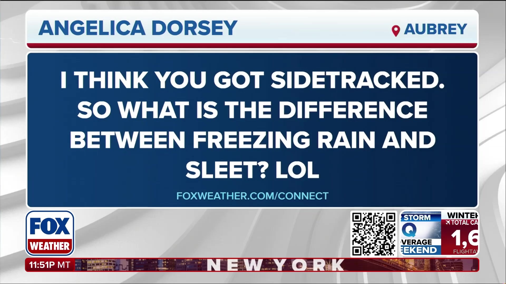 The difference between freezing rain and sleet