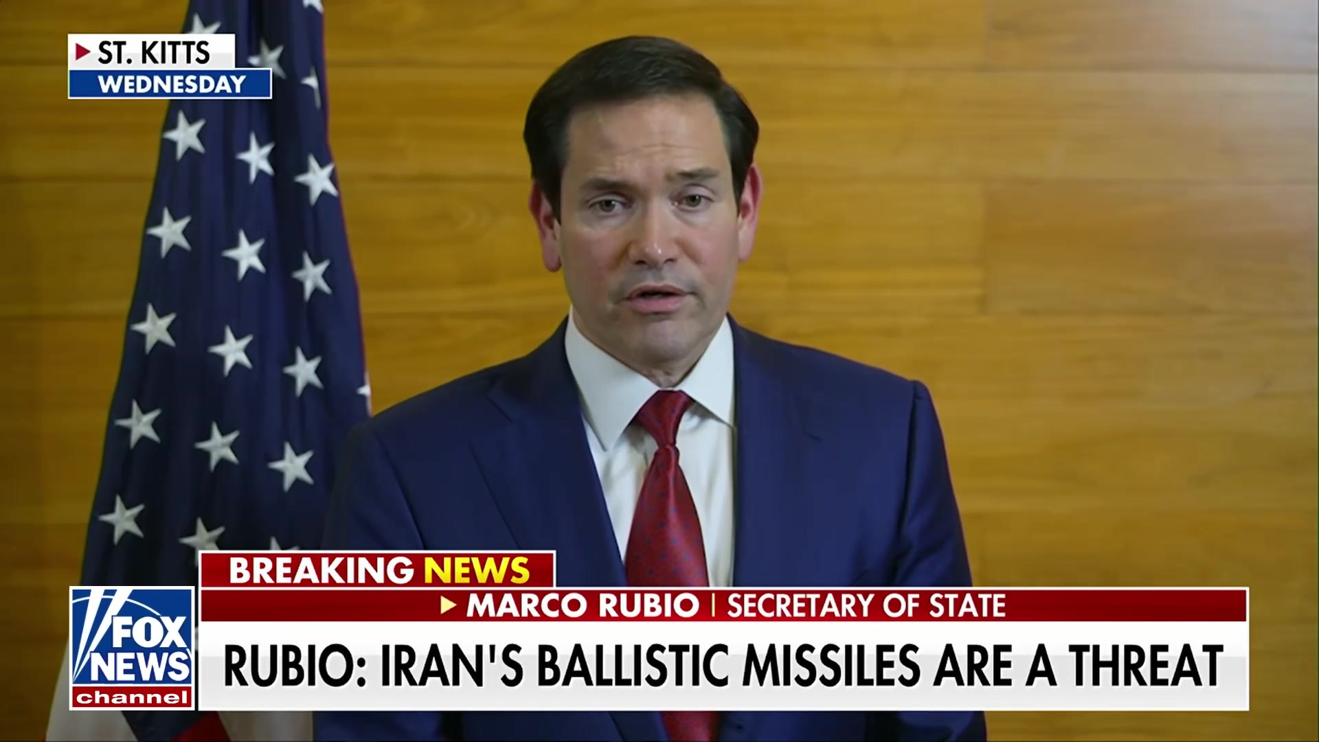 Watch Marco Rubio warns Iran's ballistic missiles pose threat to US and ...