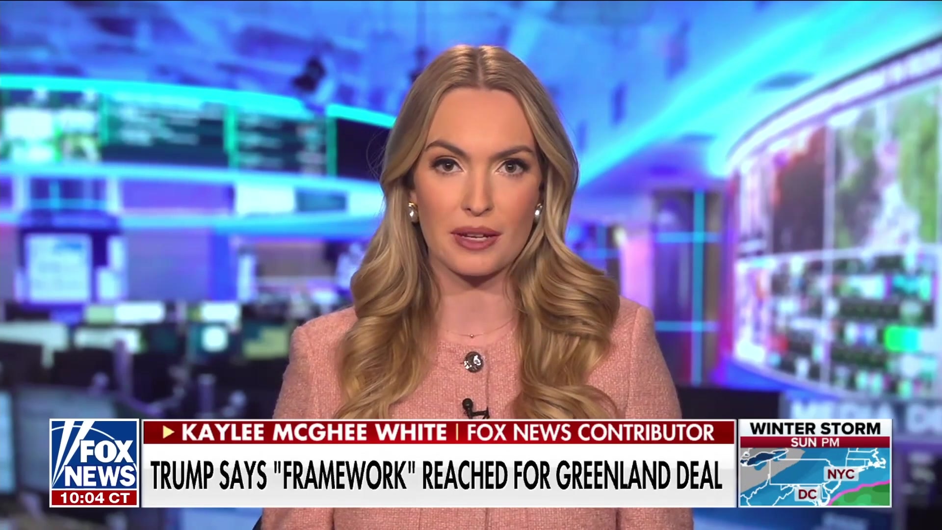 Kaylee McGhee White praises Trump's Greenland negotiation strategy as a win for America