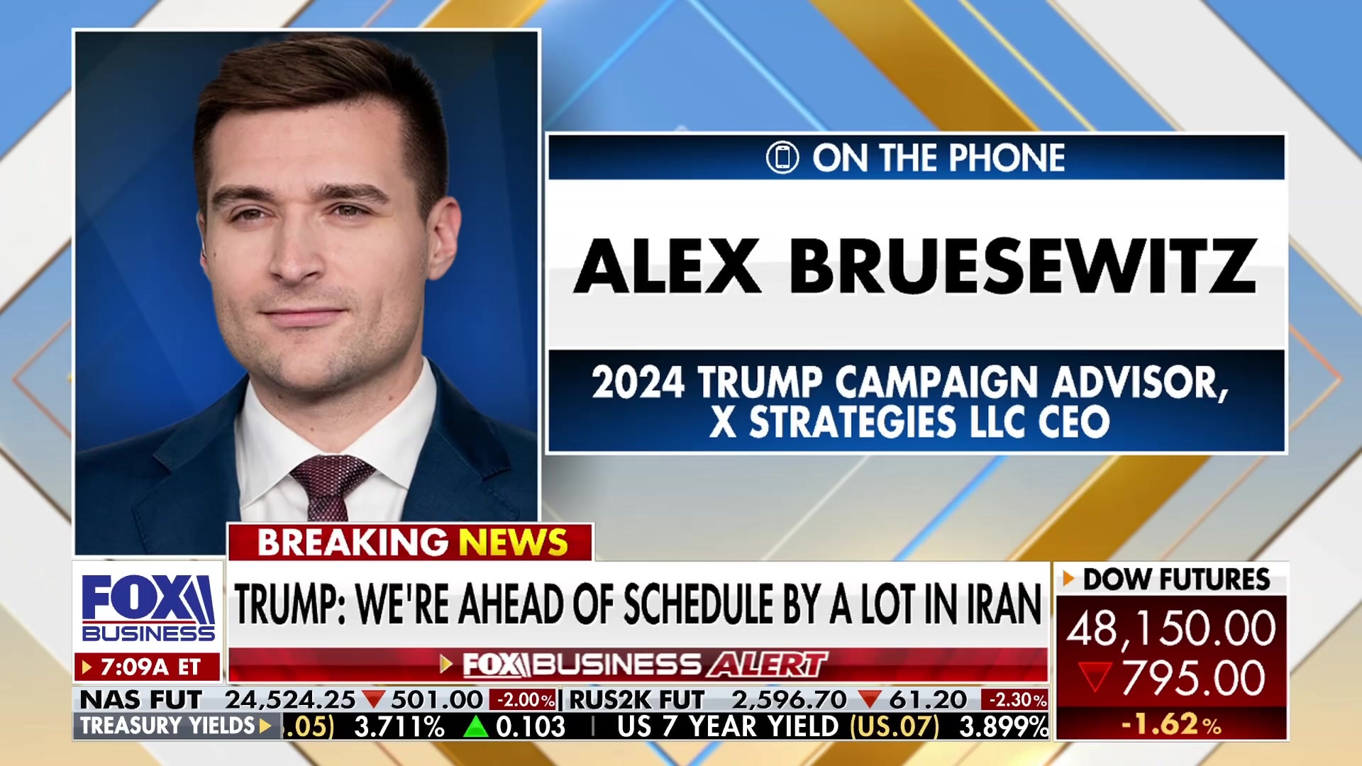 Alex Bruesewitz praises Trump's foreign policy on Iran