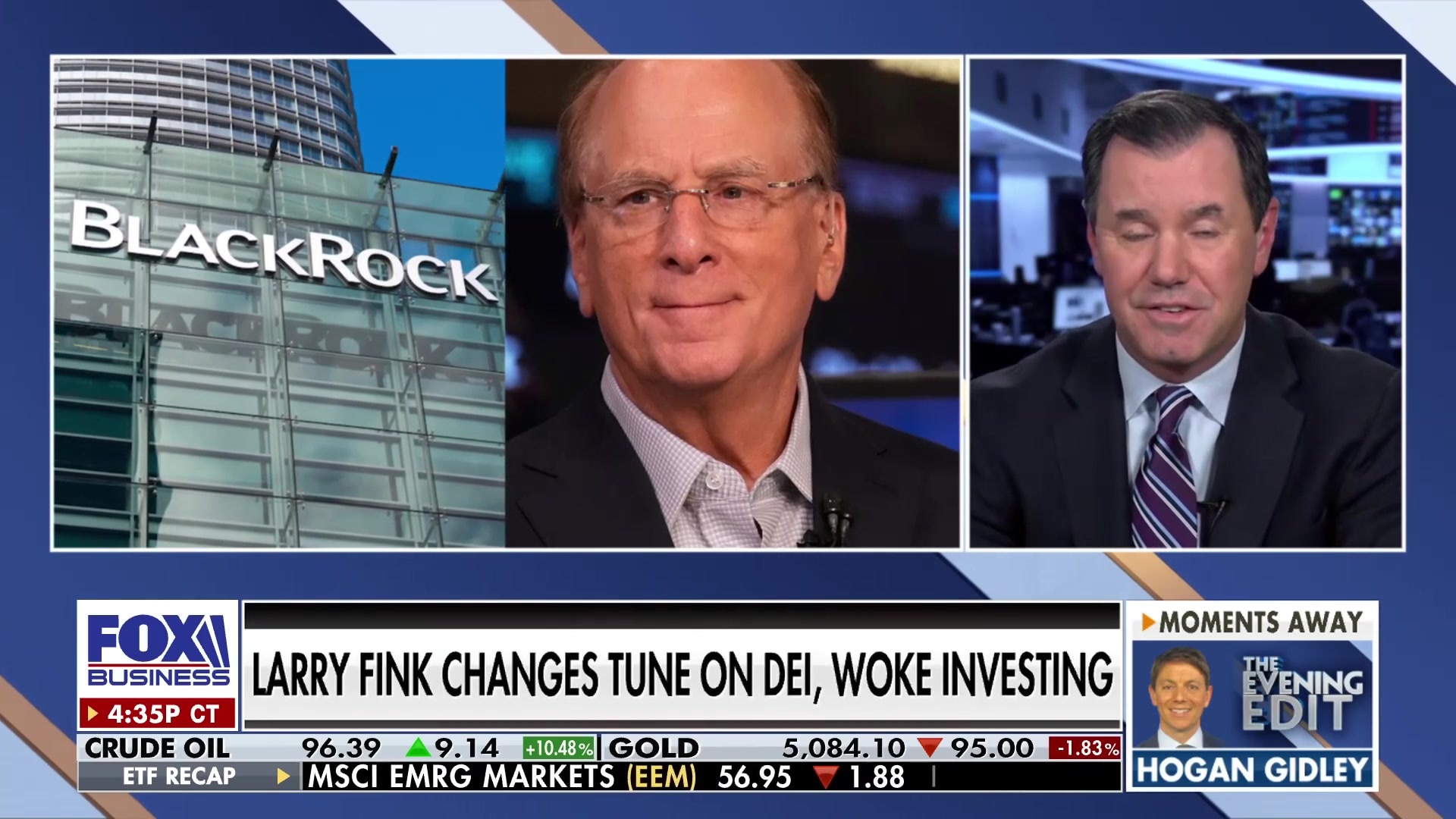 Fox News contributor criticizes BlackRock's DEI policies and Larry Fink's shift