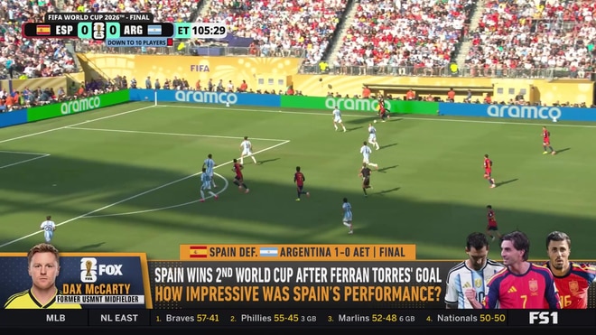 Dax McCarty Praises Spain's "Greatest Defensive Performance"