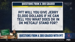 Jerry wins $1,000 from PFT by knowing DK Metcalf's name