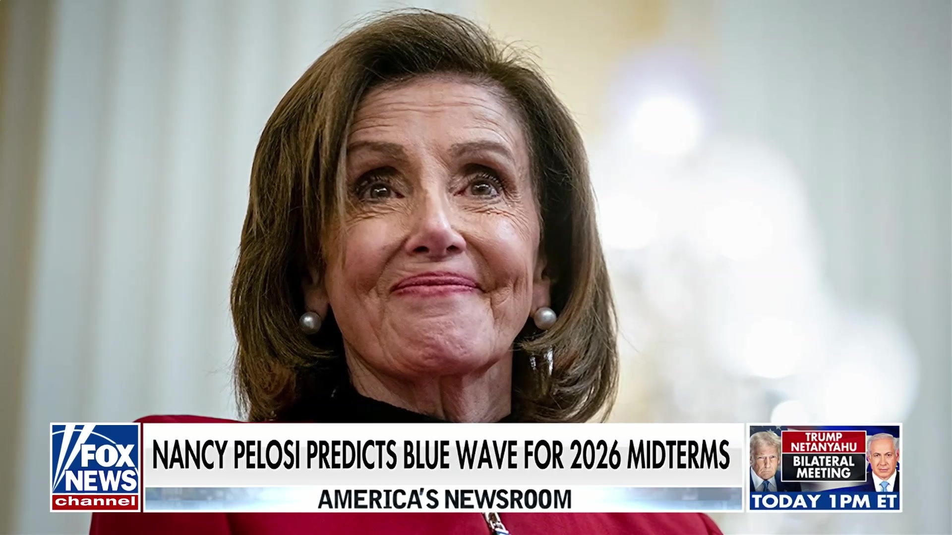 Nancy Pelosi confidently predicts a 'blue wave' for 2026 midterms, aiming to win the House back