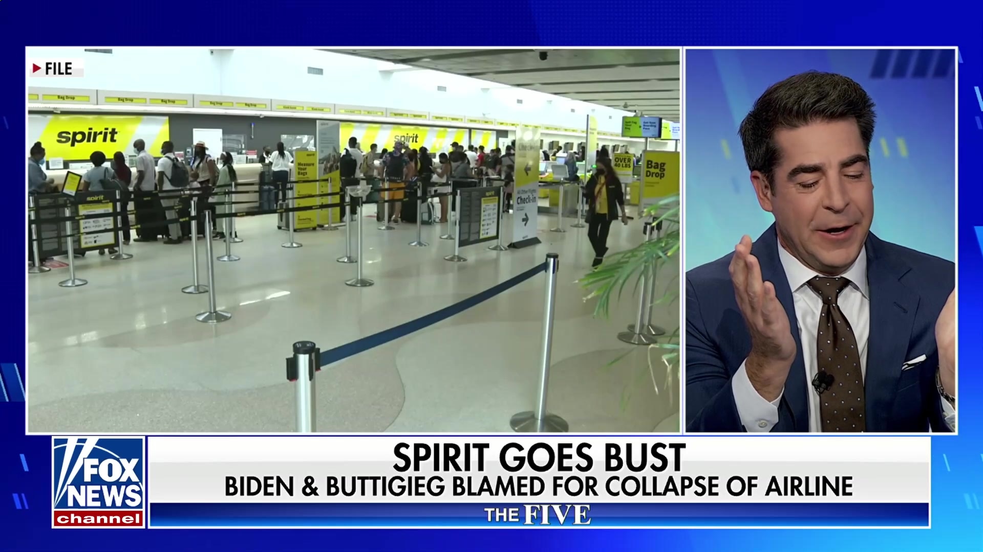 Jesse Watters: 'Budget airline' on a budget for life & death is wild