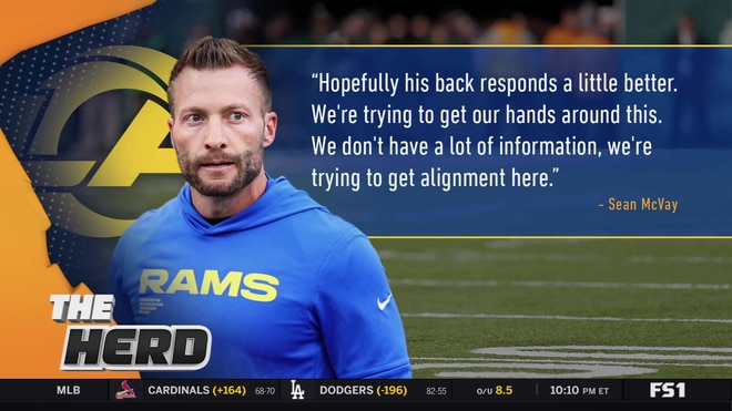 Colin Cowherd explains why he trusts Sean McVay with Stetson Bennett
