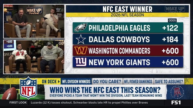 Tuesday crew breaks down a heated NFC East division race