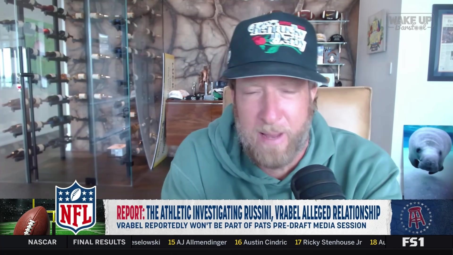 Dave Portnoy on Vrabel-Russini photos: 'Somebody was out to get them'