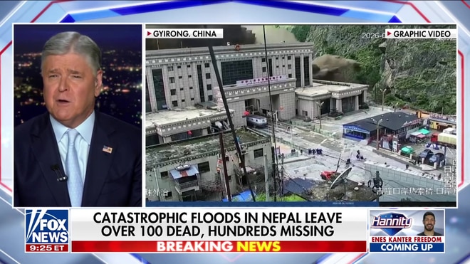 Catastrophic floods in Nepal leave over 100 dead, hundreds missing