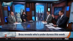 Wildes puts Drake Maye on the “Under Duress” list