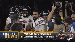 Caleb Williams continues to ascend, despite Dallas defense, says Colin Cowherd