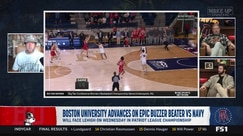Boston University wins on buzzer-beater against Navy amidst clock controversy