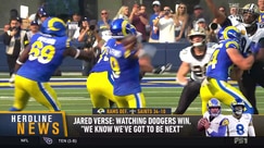 Jared Verse after Rams' win: "We know we've got to be next"