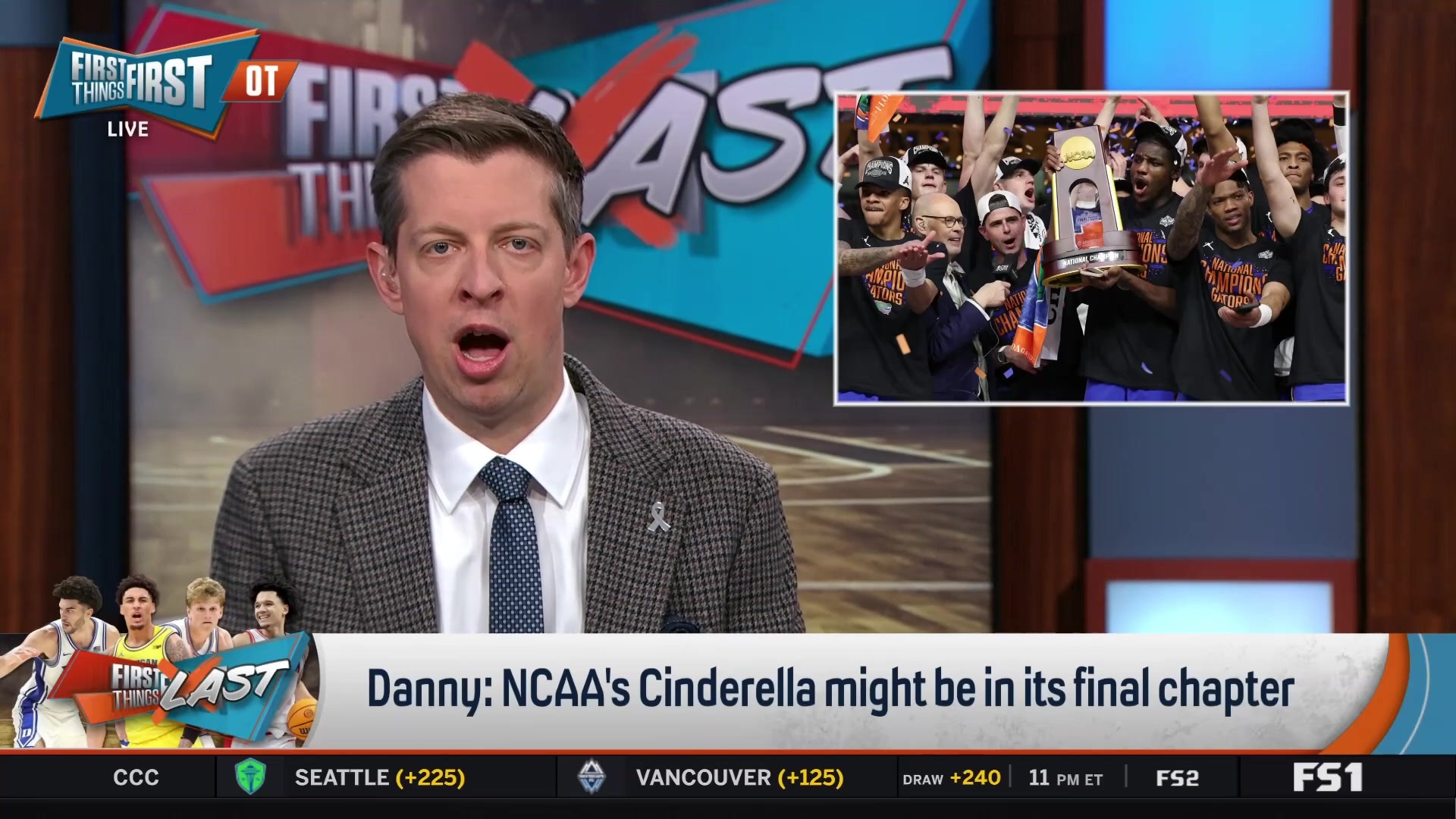NCAA's Cinderella might be in its final chapter