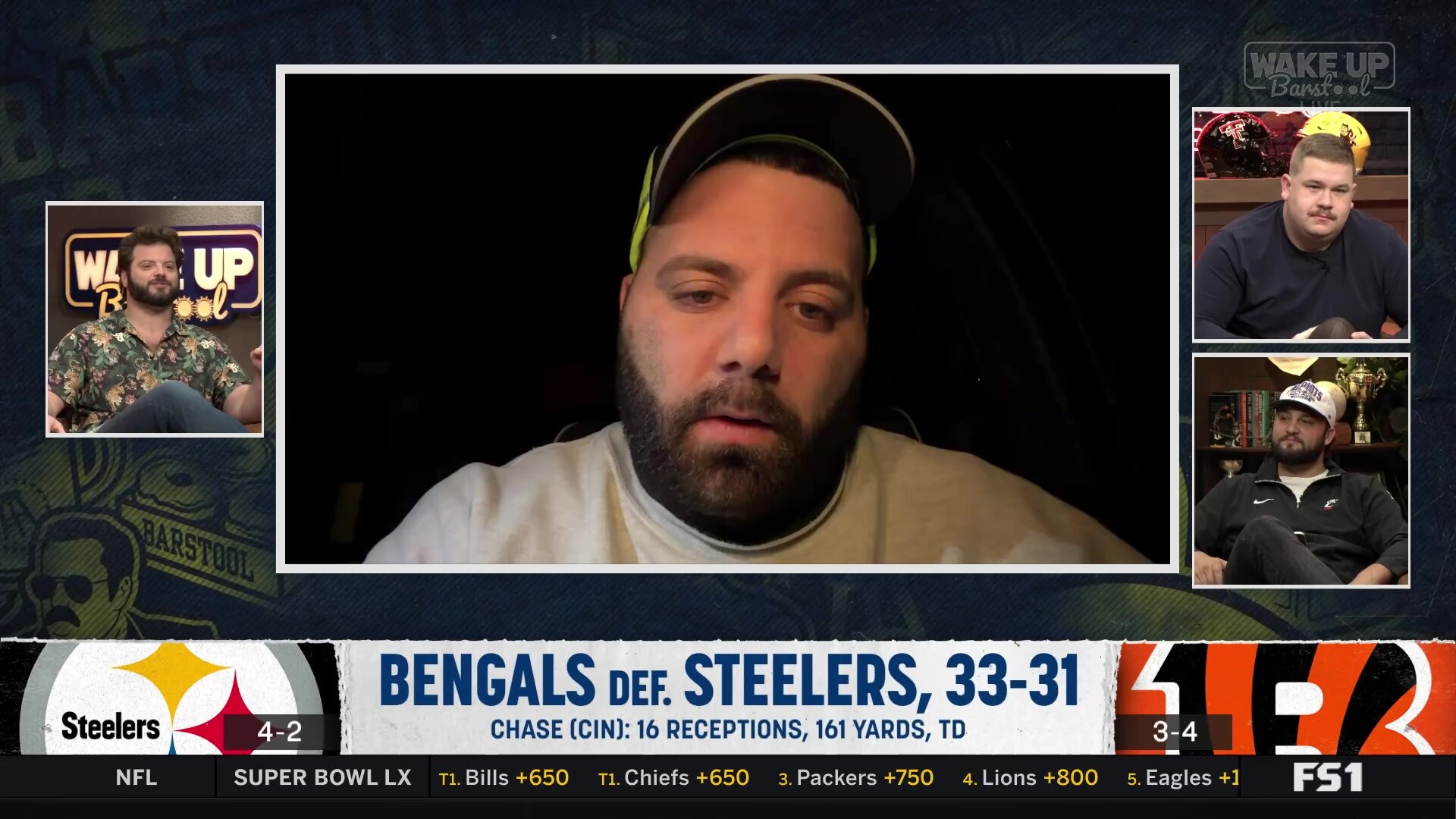 Jersey Jerry's furious reaction to Steelers' loss to Bengals