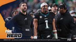 Colin Cowherd on Jalen Hurts causing Eagles issues like Russell Wilson