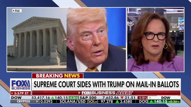 Supreme Court rules in favor of Trump administration on mail-in ballots