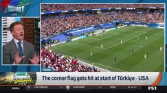 Weird Corner Kick Strategy in USA vs. Türkiye