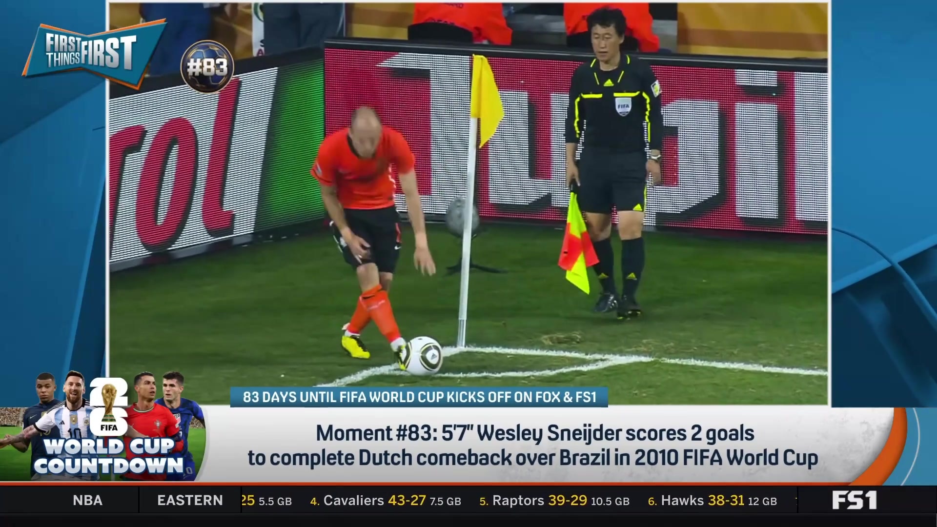 Wesley Sneijder's 2 goals lead Dutch comeback over Brazil in 2010 World Cup