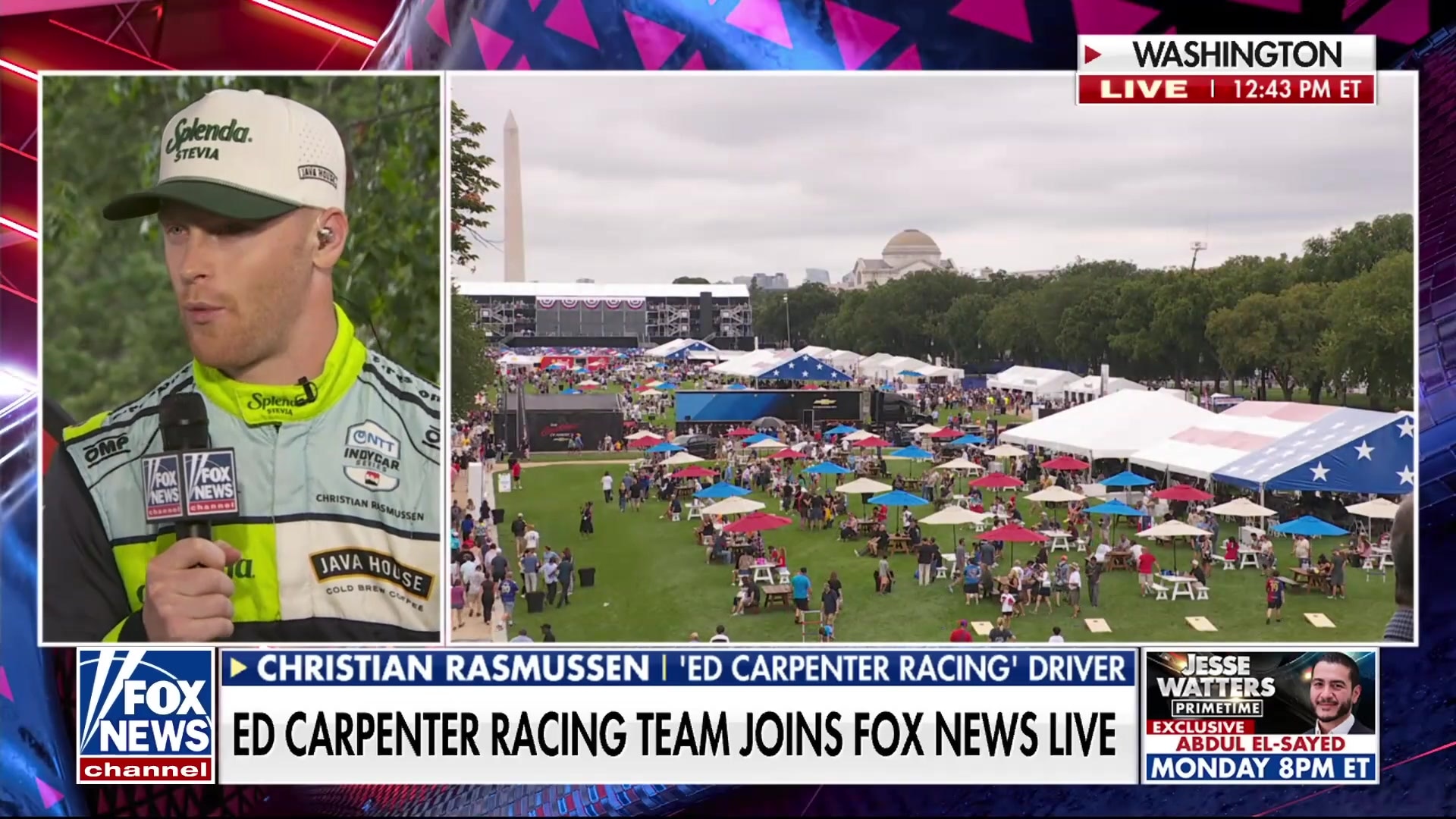 Watch Ed Carpenter Racing drivers preview historic Freedom 250