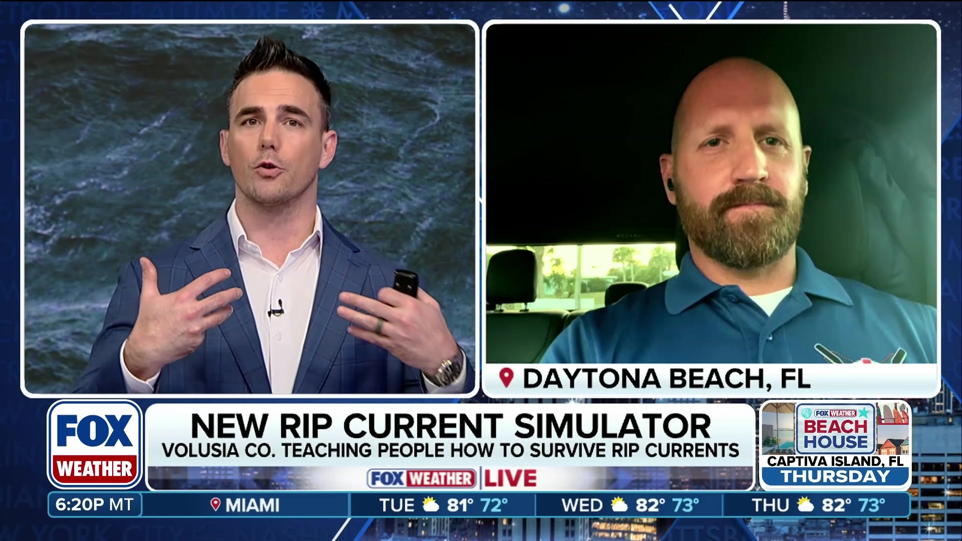 Volusia County introduces new rip current simulator for beach safety