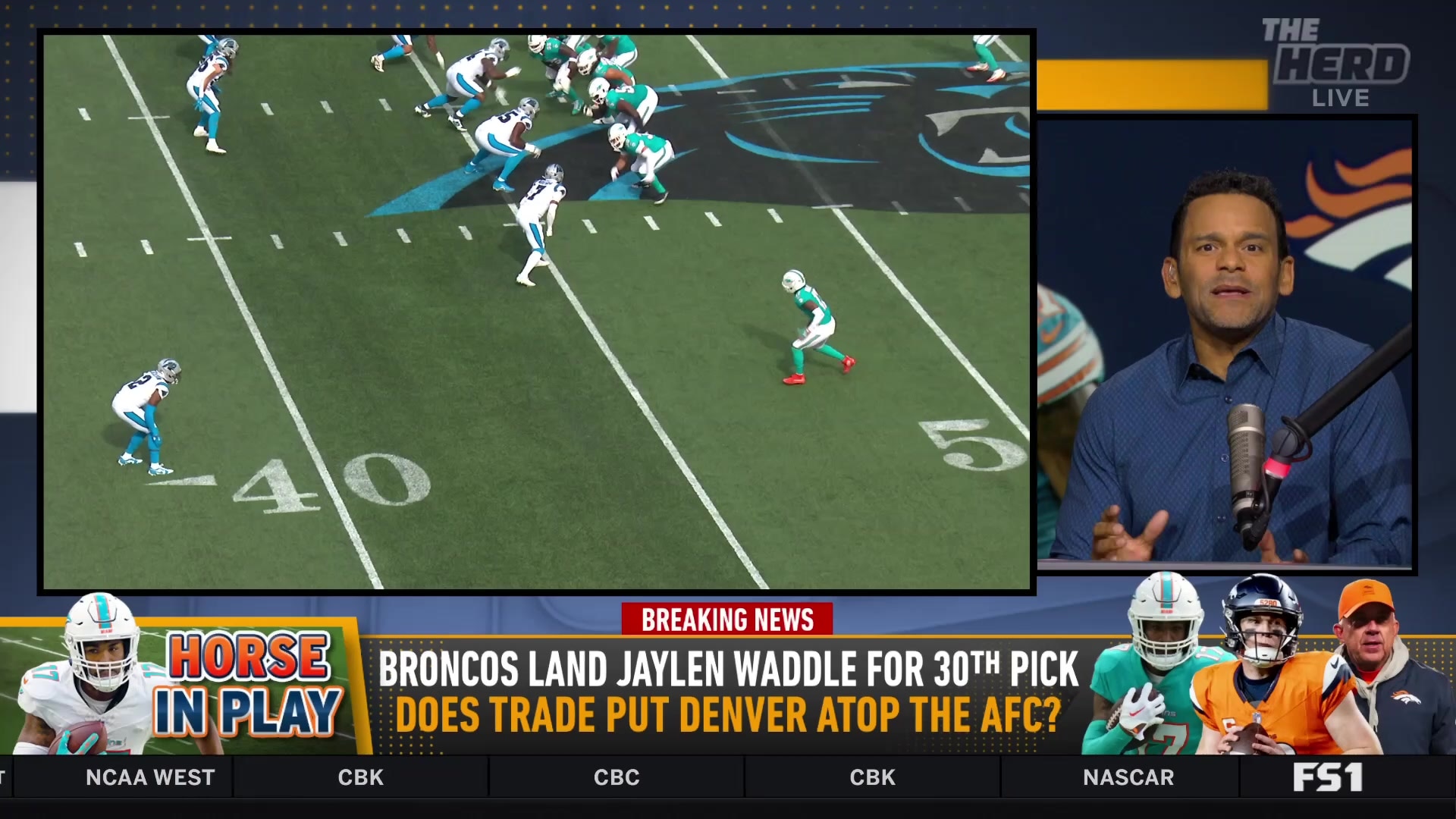 Miami Dolphins accused of 'tanking' after trading Jaylen Waddle to Denver Broncos