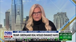 Lee Carter commends Trump's negotiation skills on Greenland deal