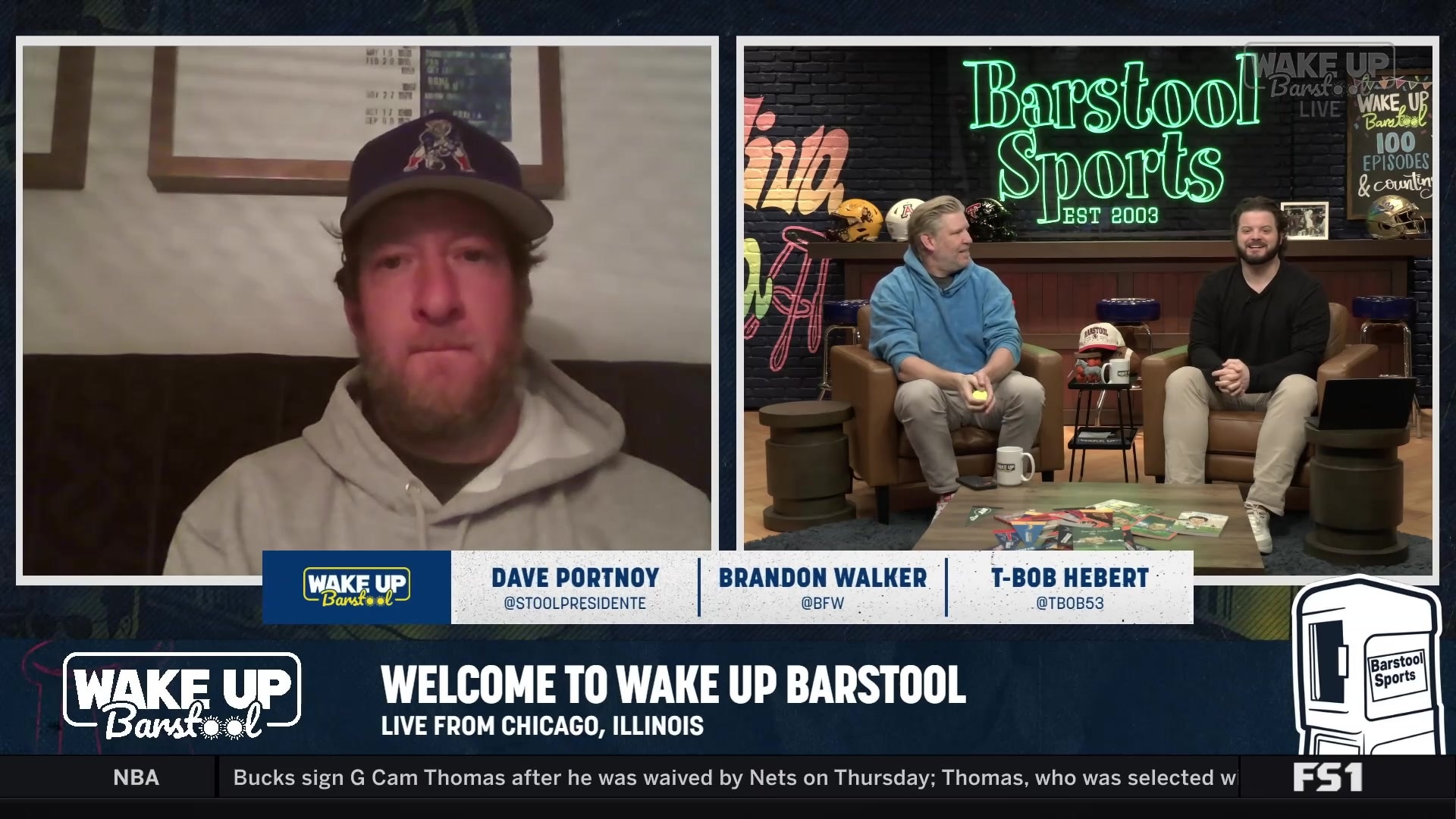 Dave Portnoy shows off Super Bowl rings while lamenting Patriots' loss