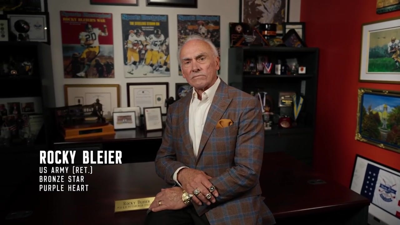 Rocky Bleier's journey from Vietnam War to NFL legend