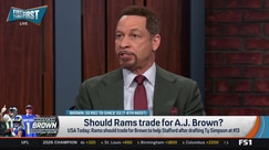 Should the Rams trade for A.J. Brown to help Matthew Stafford?