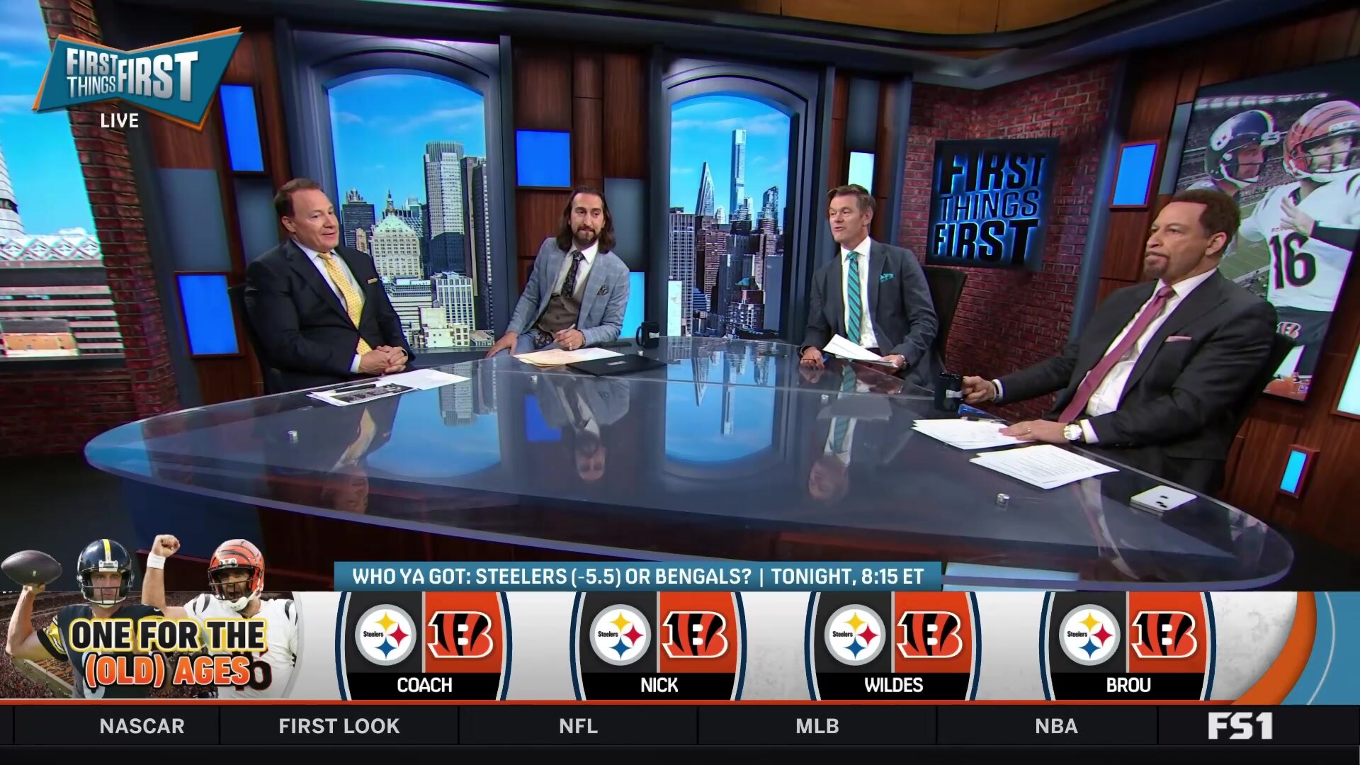 First Things First analysts predict Steelers vs Bengals game