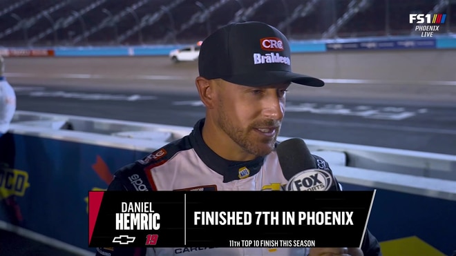 Daniel Hemric secures top-10 finish at Phoenix Raceway