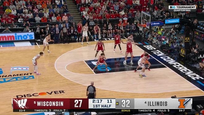John Blackwell cleans up the offensive glass with a putback