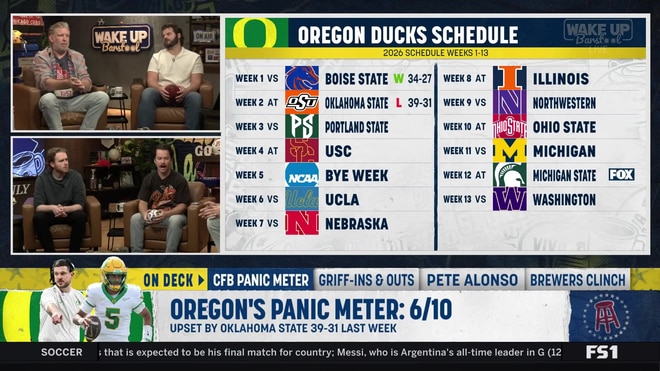 Brandon Walker sets Oregon Ducks' panic meter at a six