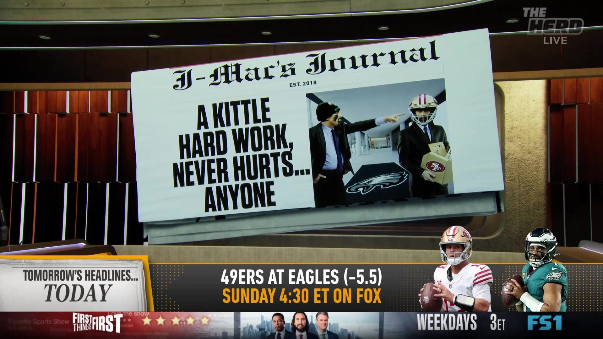 Jason McIntyre favors Eagles over 49ers in defensive NFC matchup