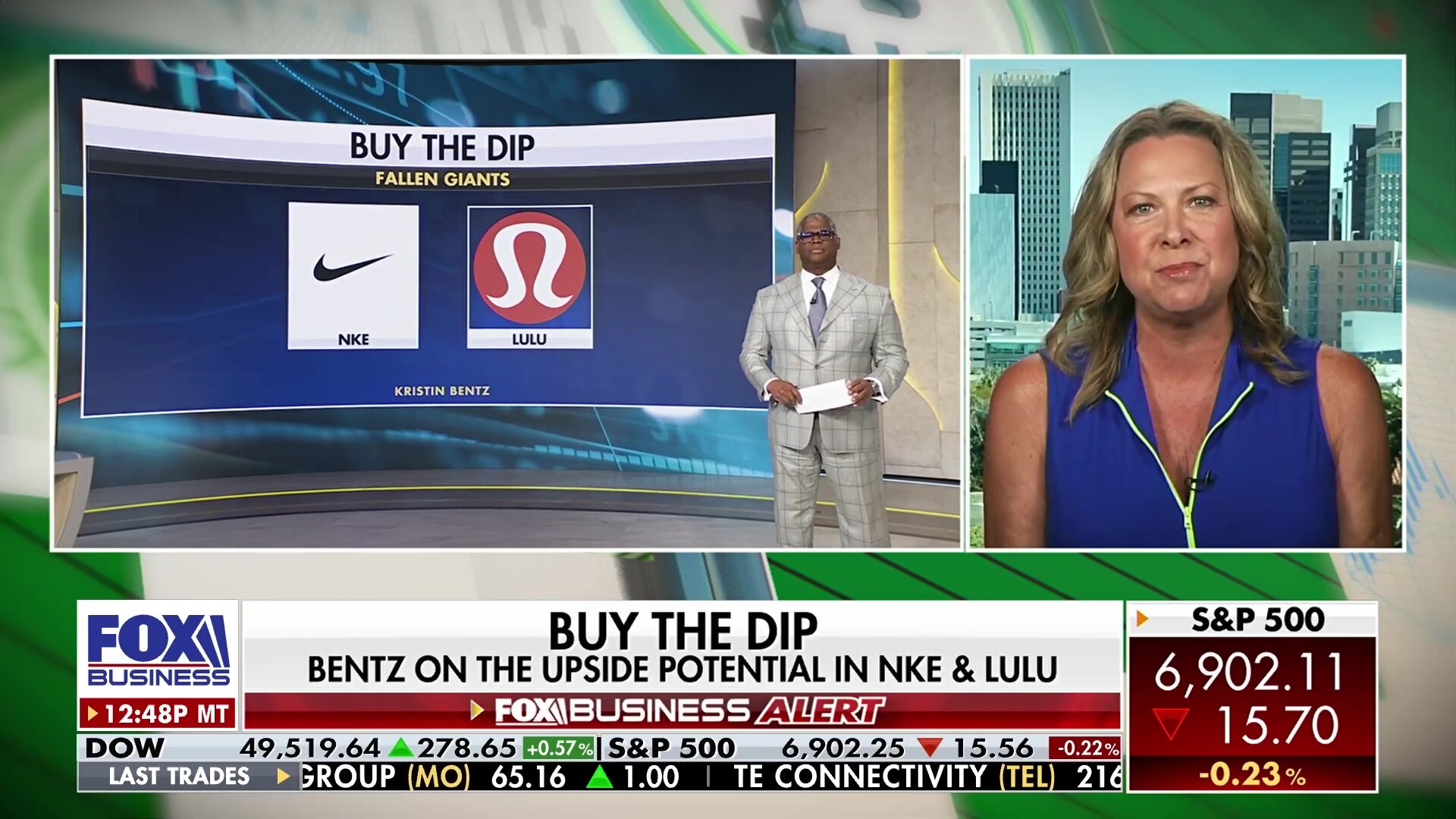 Kristin Bentz recommends buying the dip in 'fallen giants' Nike and Lululemon
