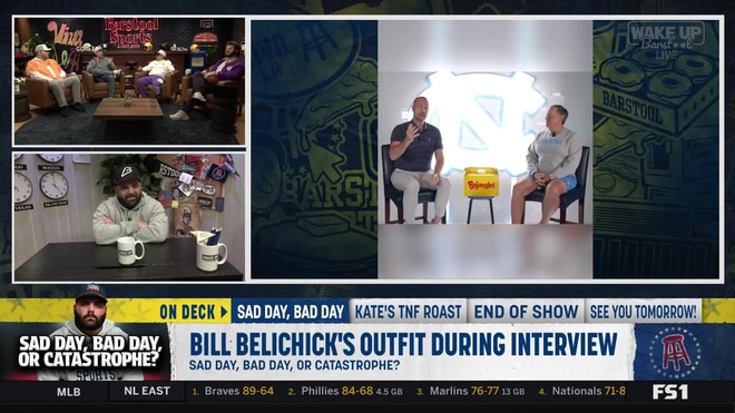Bill Belichick's bizarre North Carolina interview outfit sparks hilarious theories